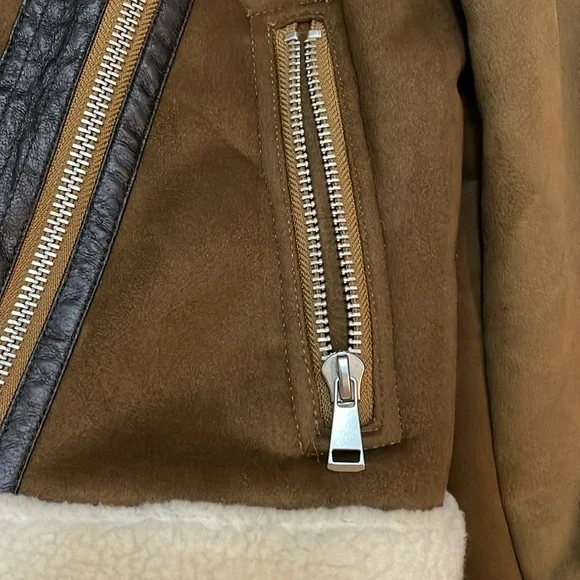 Zara sherpa jacket - Picture 3 of 8